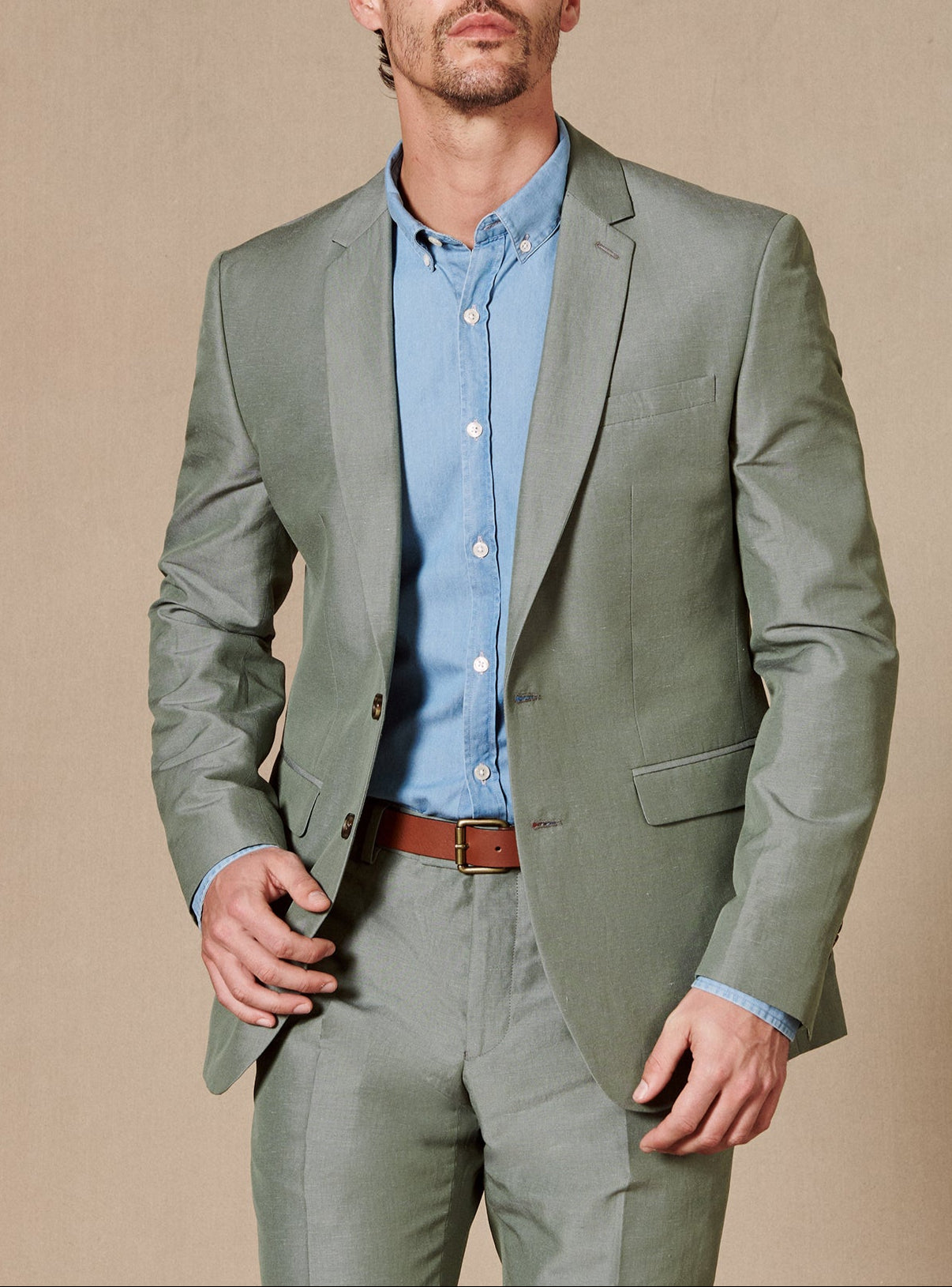 Veste de Costume Gekko Amande