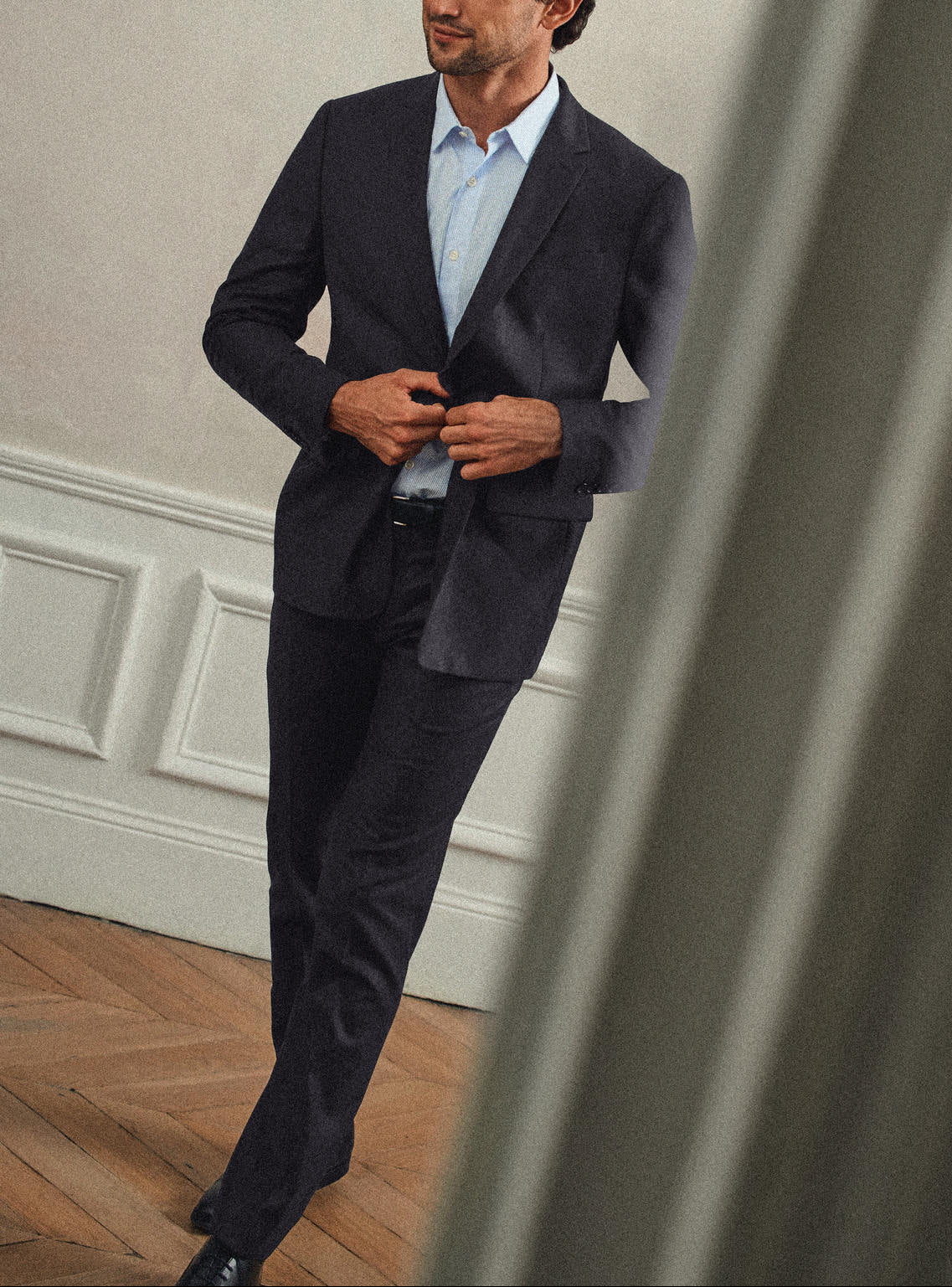 Veste de costume Gekko Mixed Navy