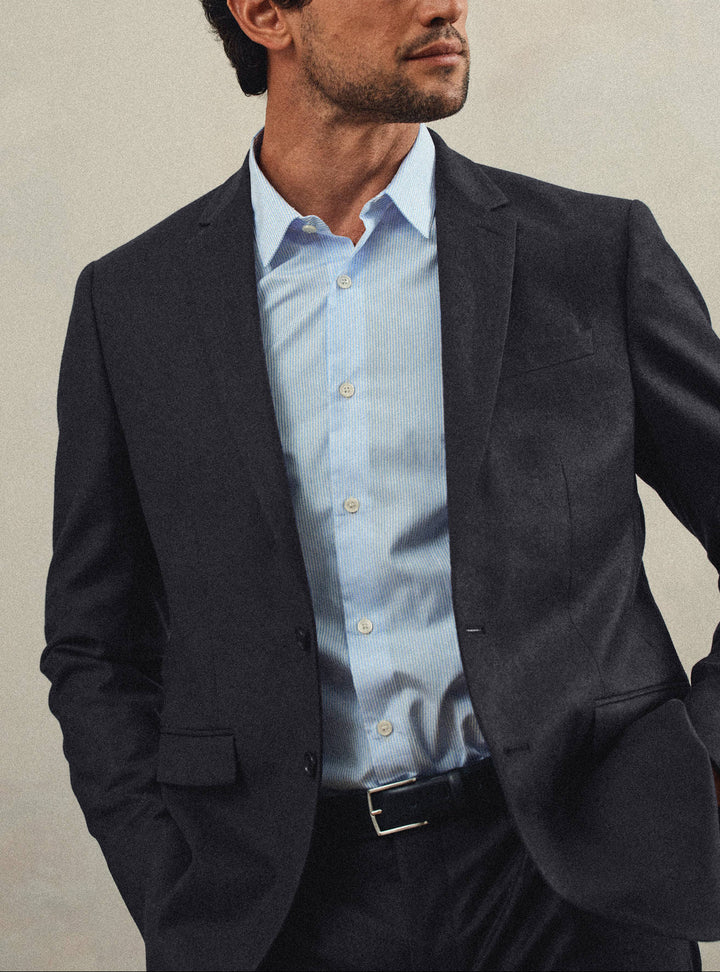 Veste de costume Gekko Mixed Navy