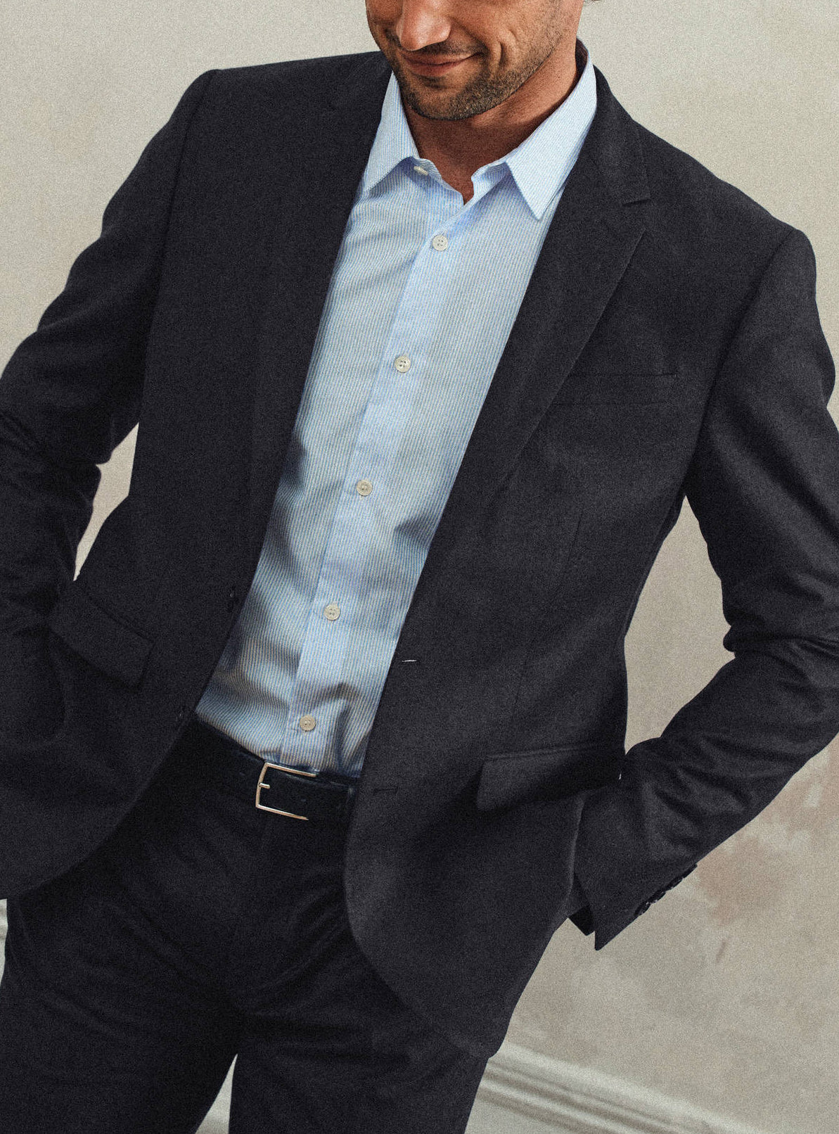 Veste de costume Gekko Mixed Navy