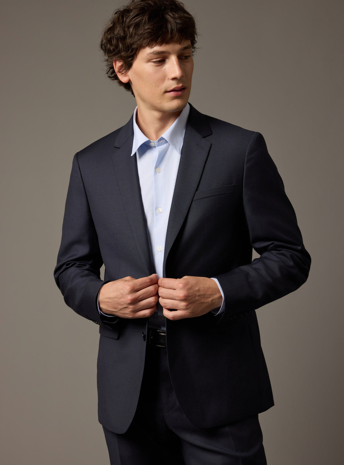 Veste de costume Jones Navy-1