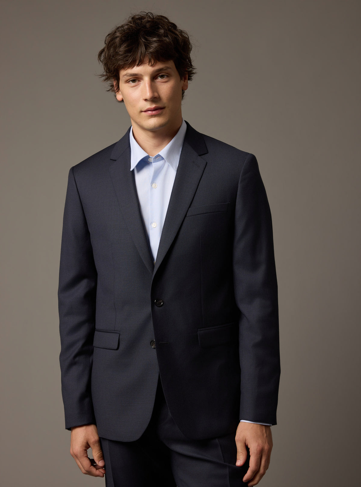 Veste de costume Jones Navy-4