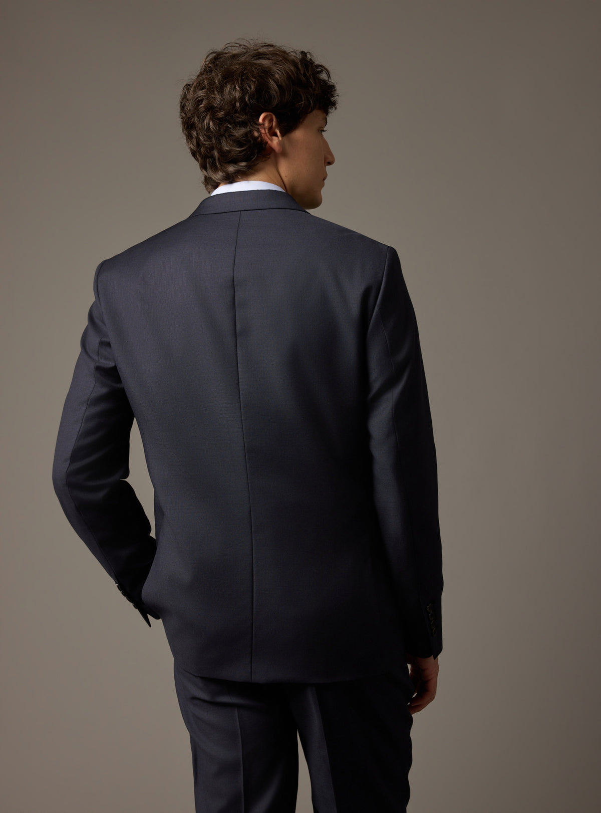 Veste de costume Jones Navy-7