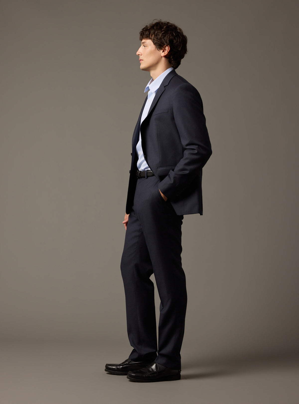 Veste de costume Jones Navy-5