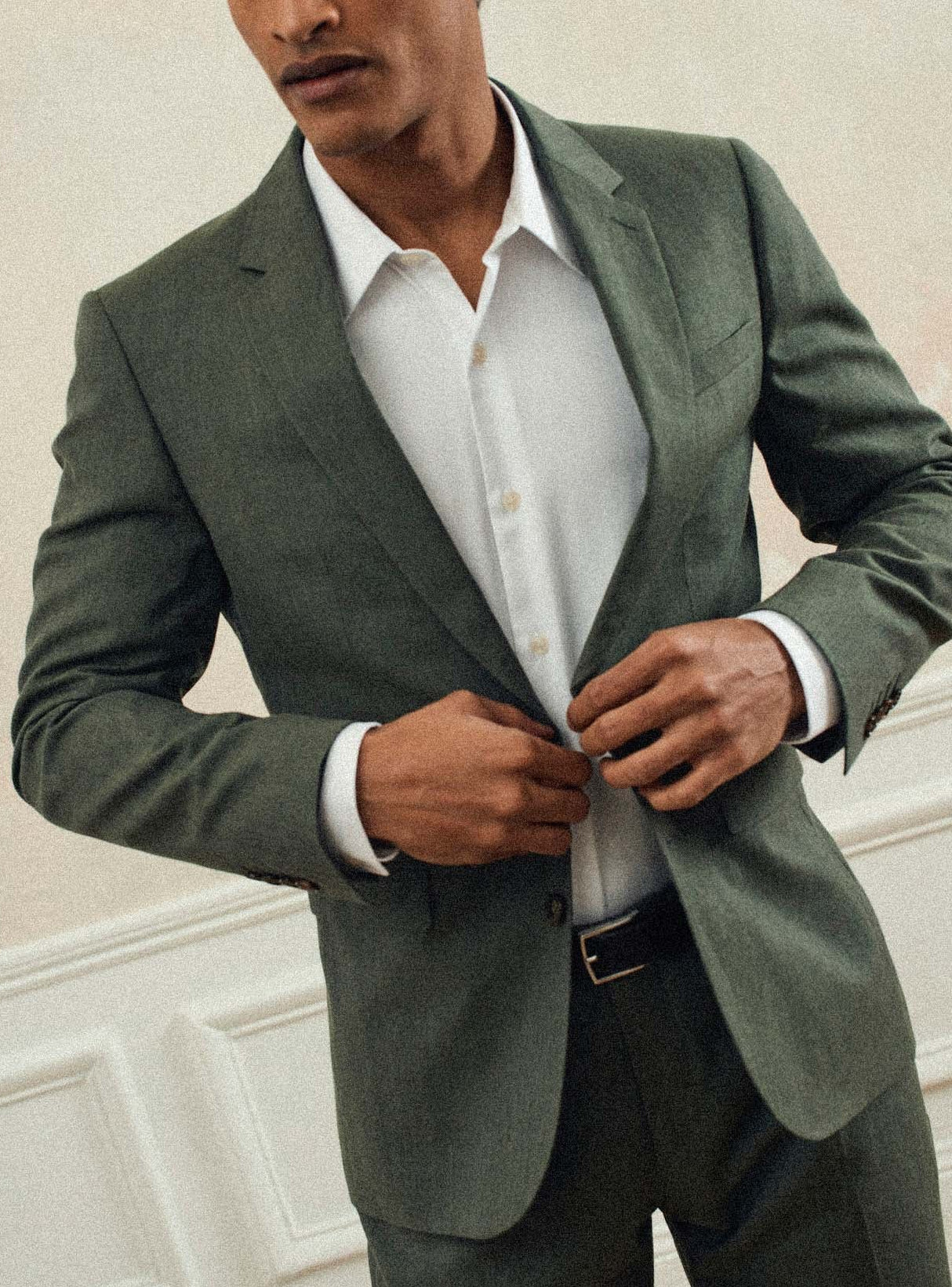 Veste de costume Jones Khaki-1
