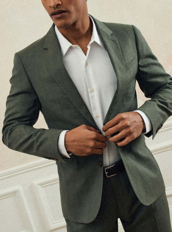 Jones Khaki Suit Jacket