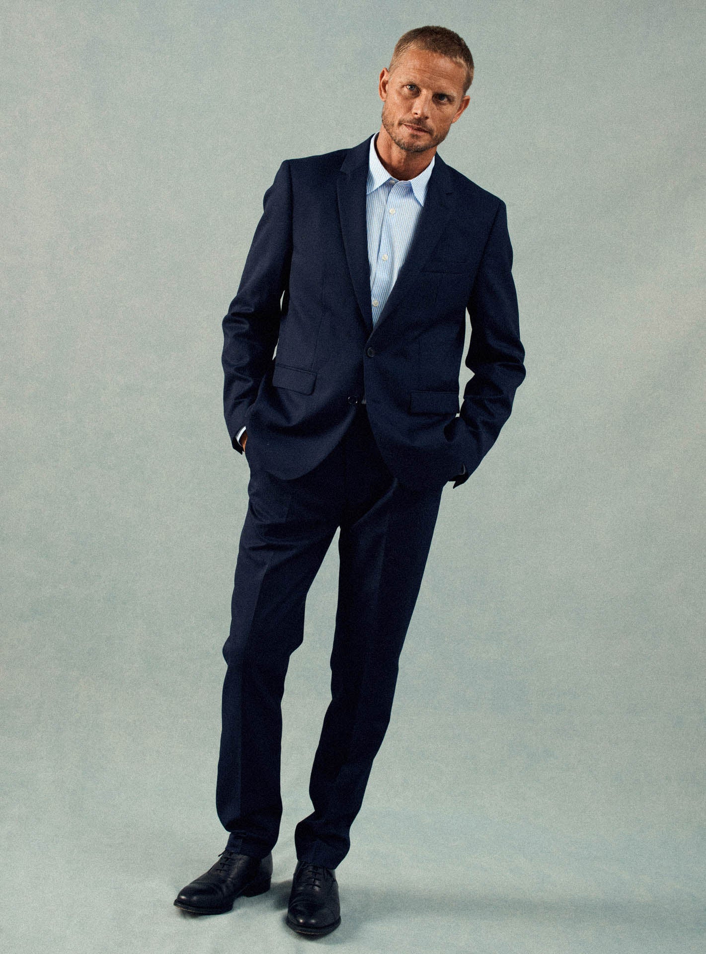 Gekko Navy Suit Jacket