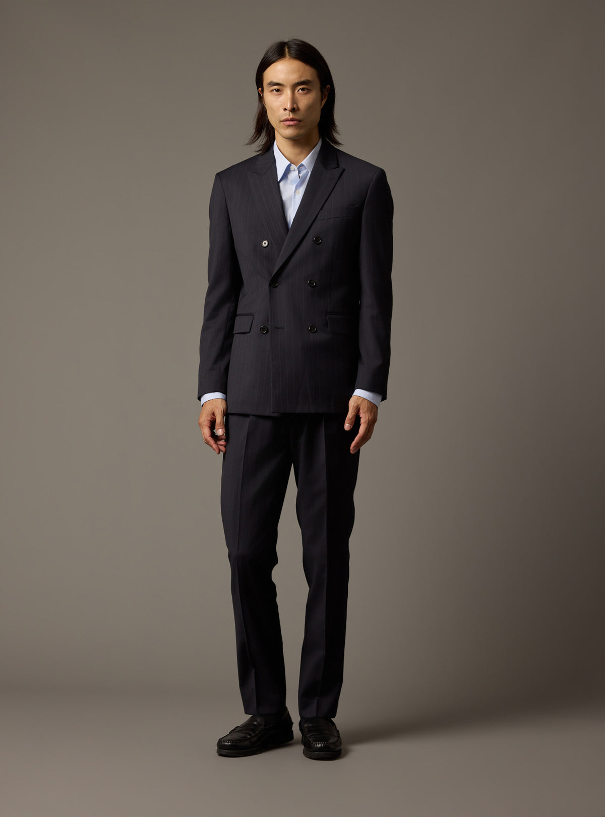 Veste de costume Sloan Navy/White-2