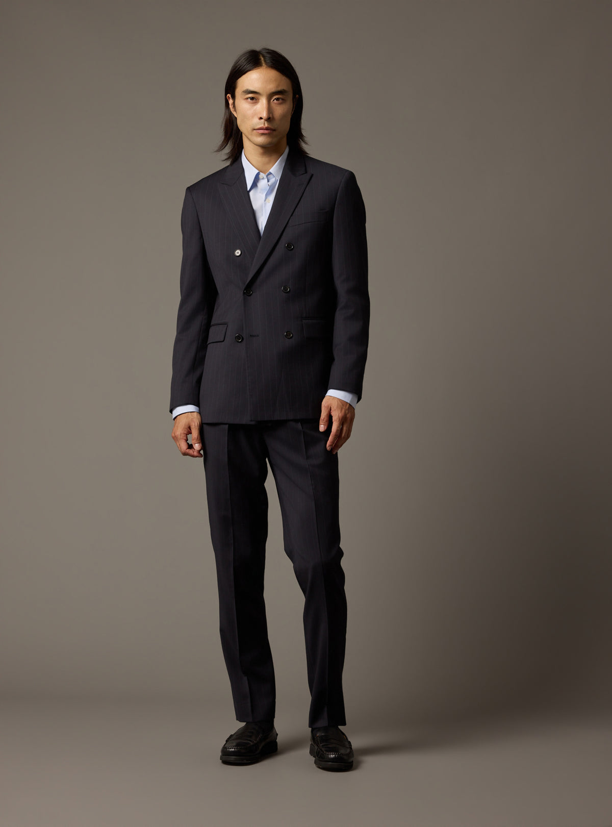 Veste de costume Sloan Navy/White