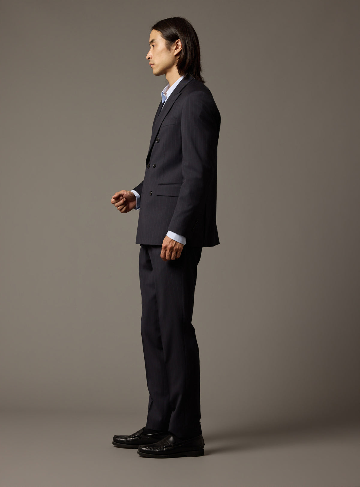 Veste de costume Sloan Navy/White