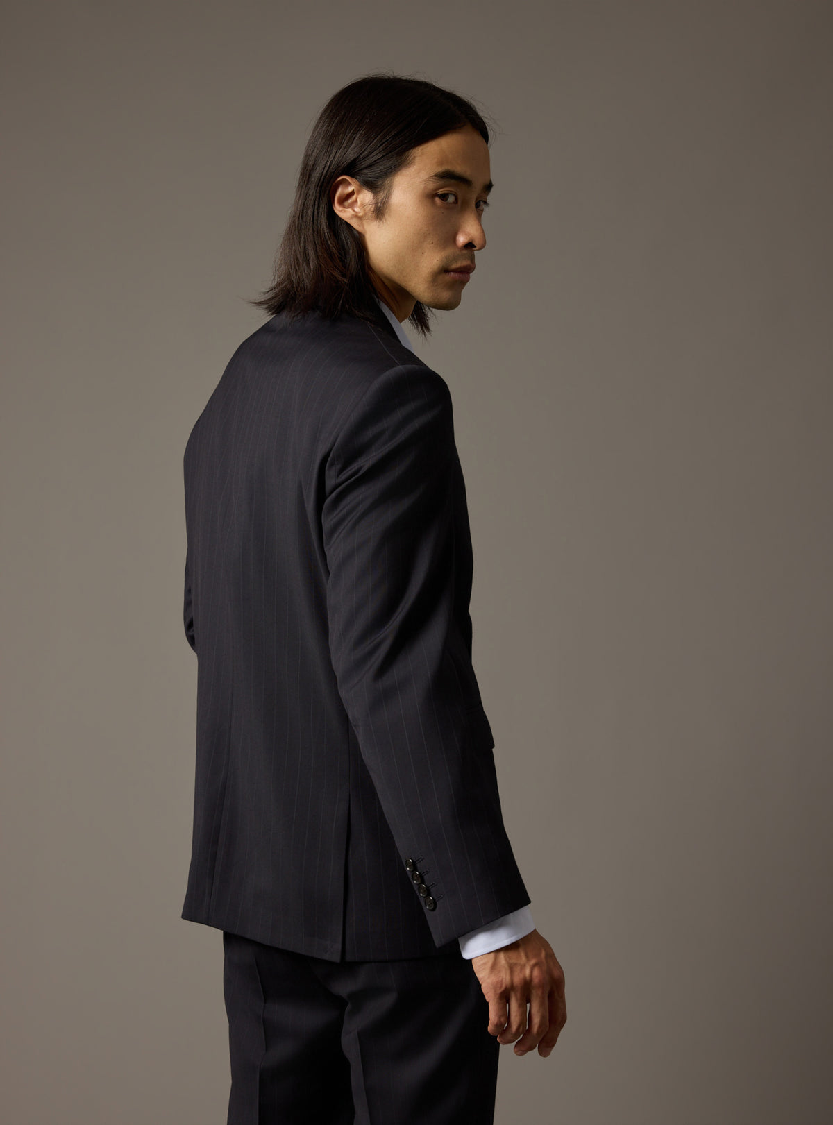 Veste de costume Sloan Navy/White