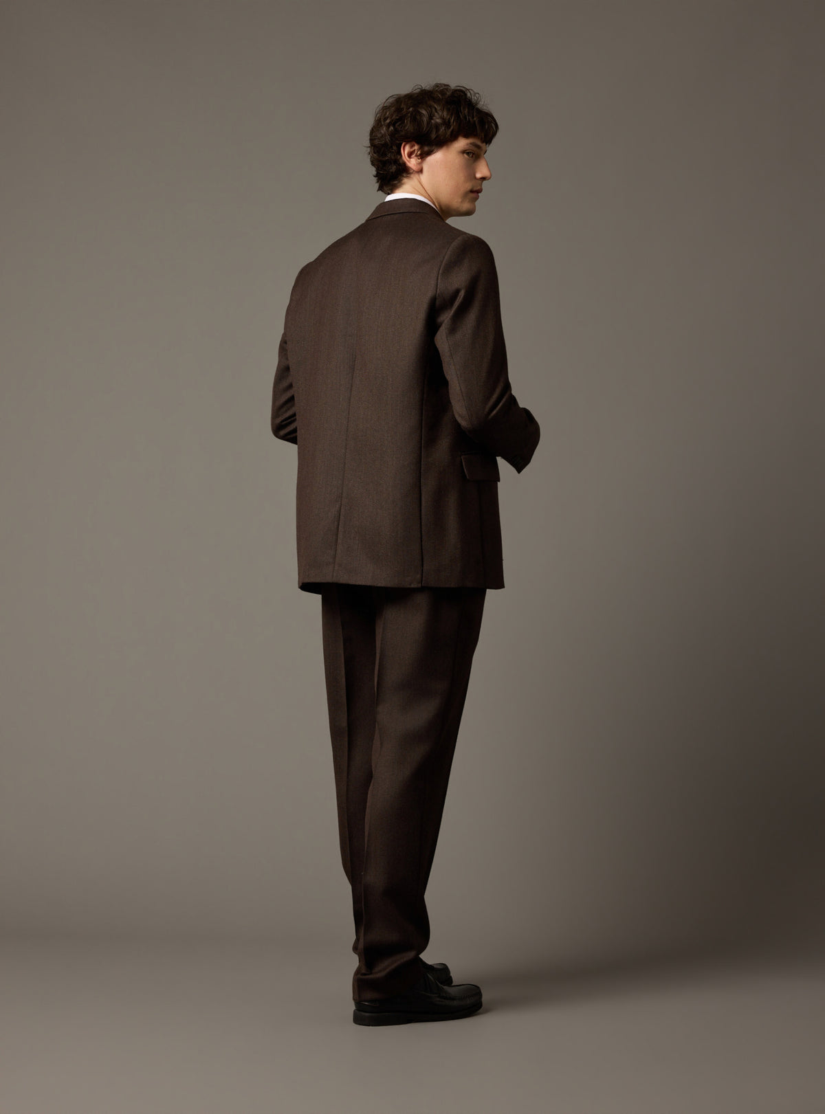Veste de costume Alois Coffee