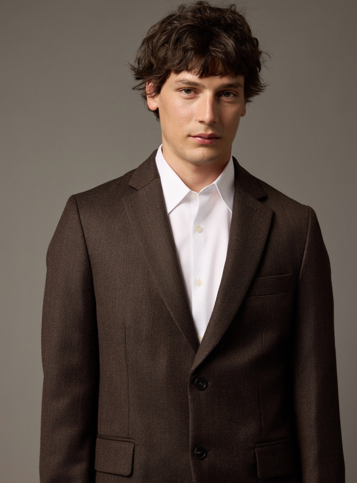 Veste de costume Alois Coffee