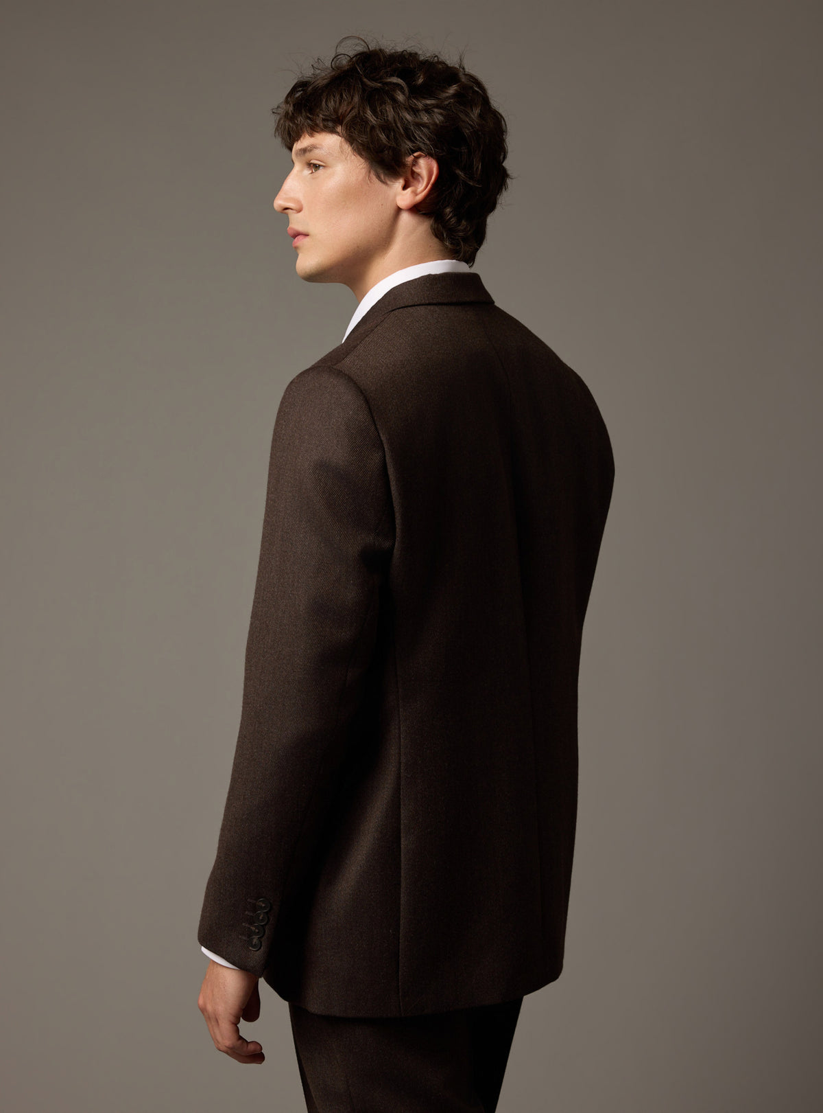 Veste de costume Alois Coffee