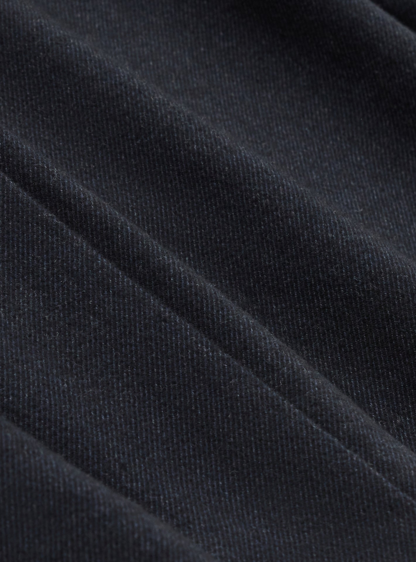 Heaton Navy Flannel Jacket Only