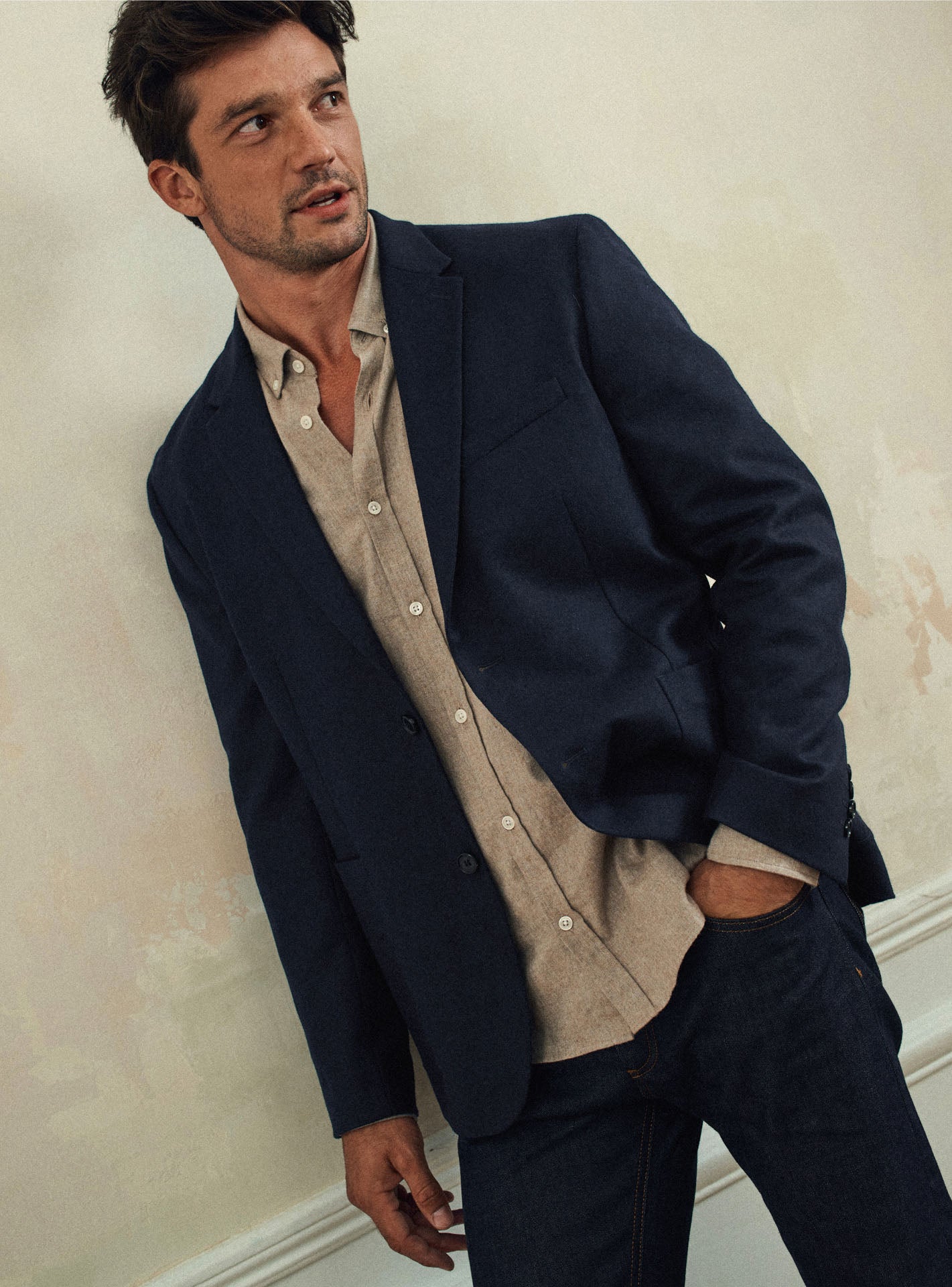 Heaton Navy Jacket-1