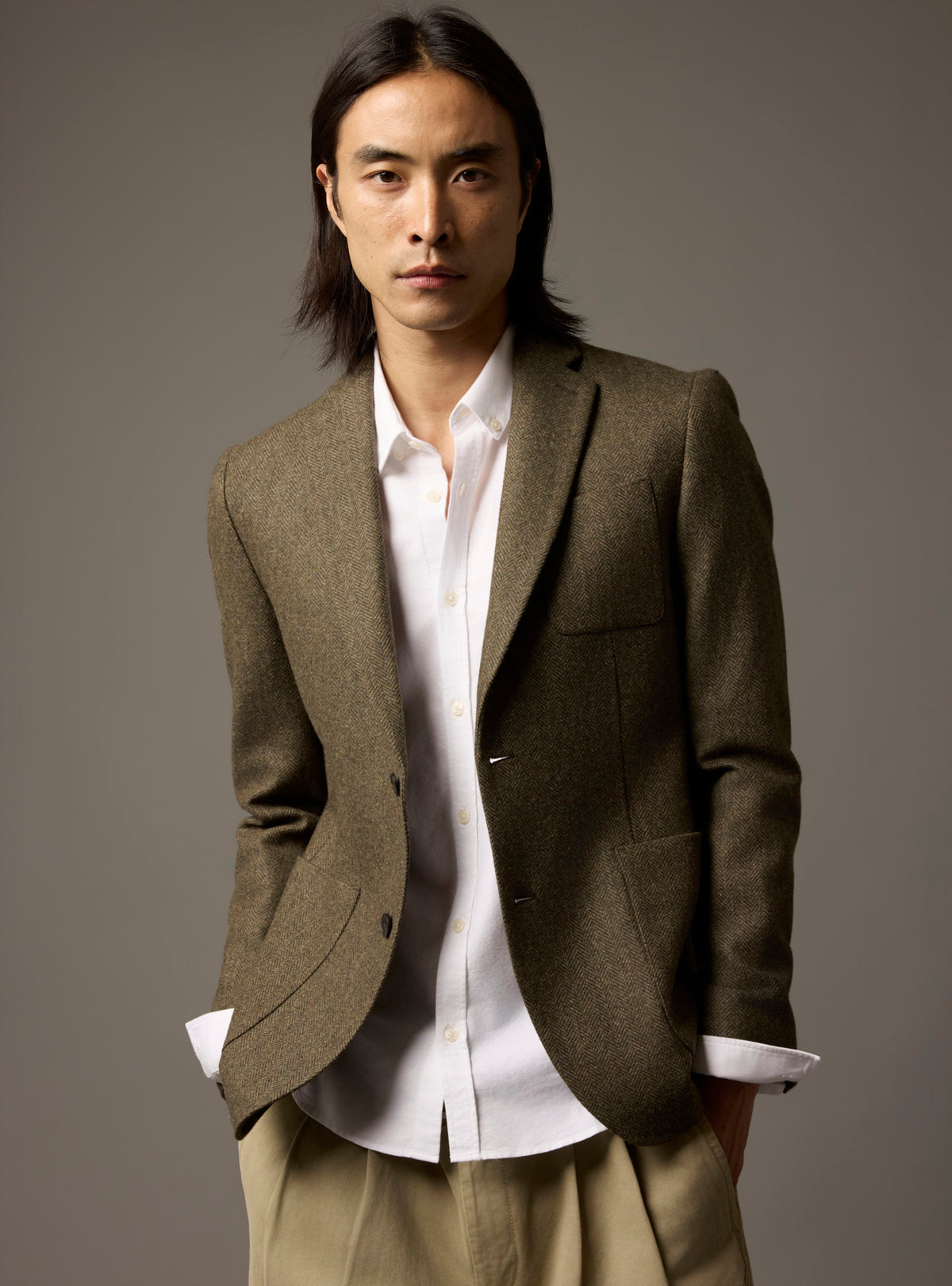 Veste Percy Dark Khaki