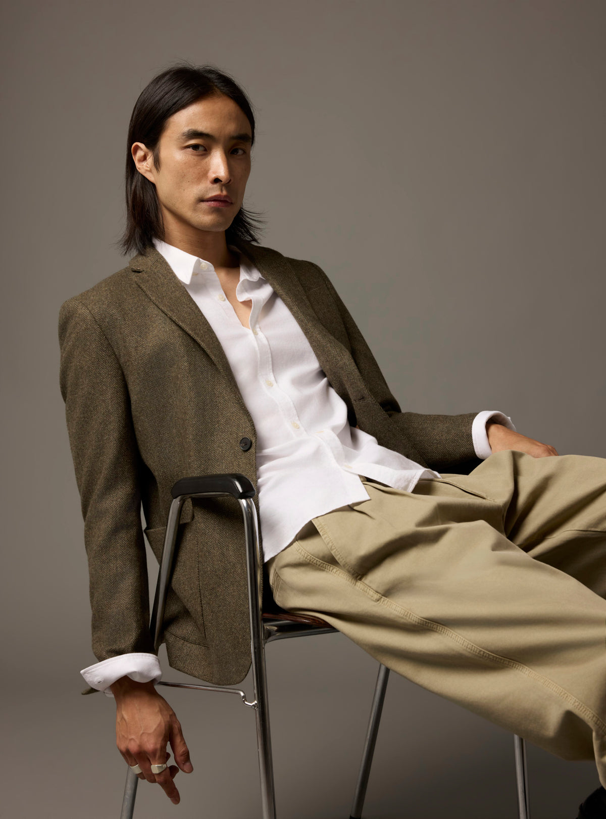 Veste Percy Dark Khaki