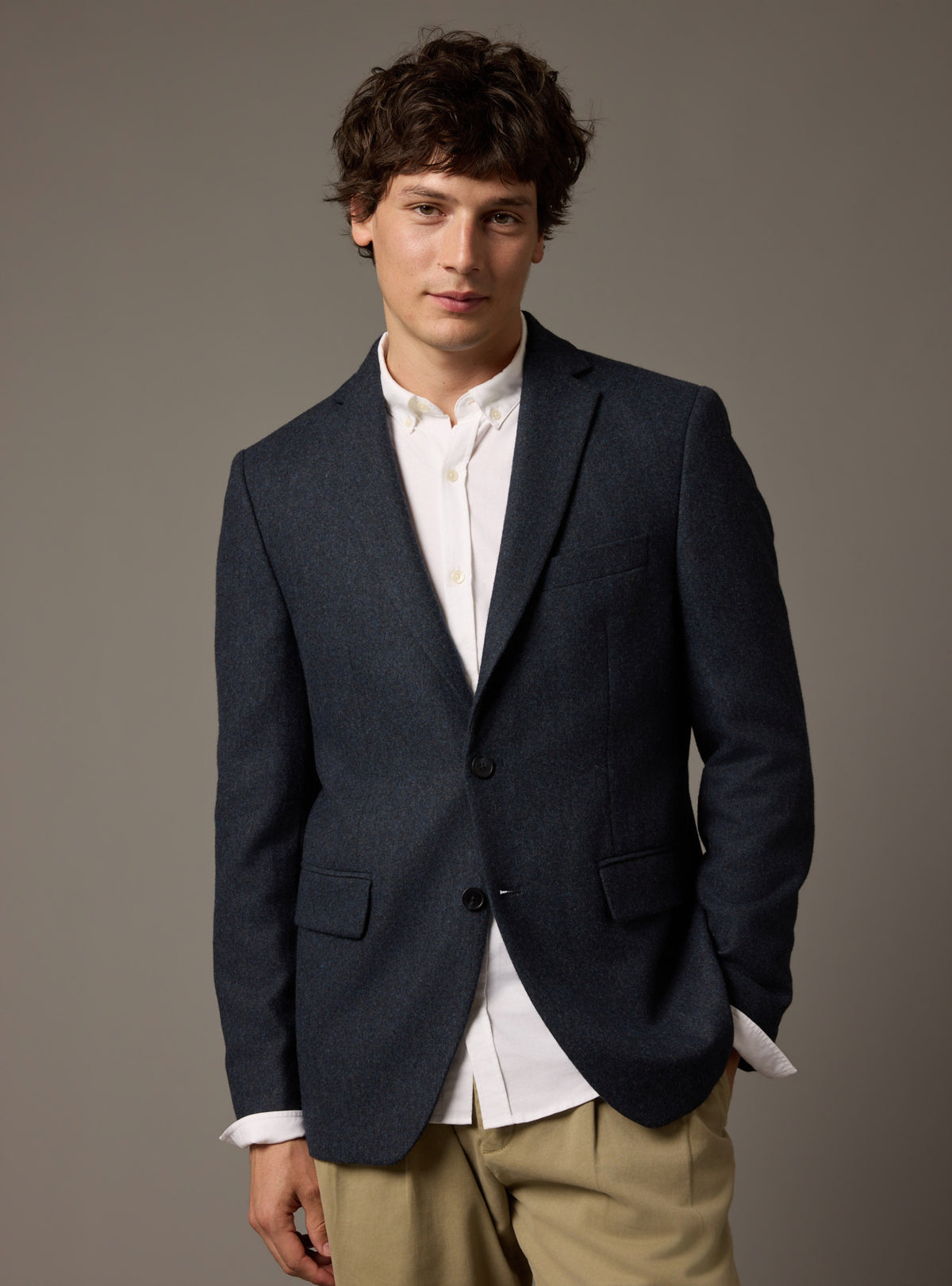Veste Bailey Mixed Navy-3
