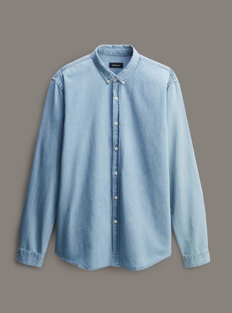 Chemise College Bleached-5