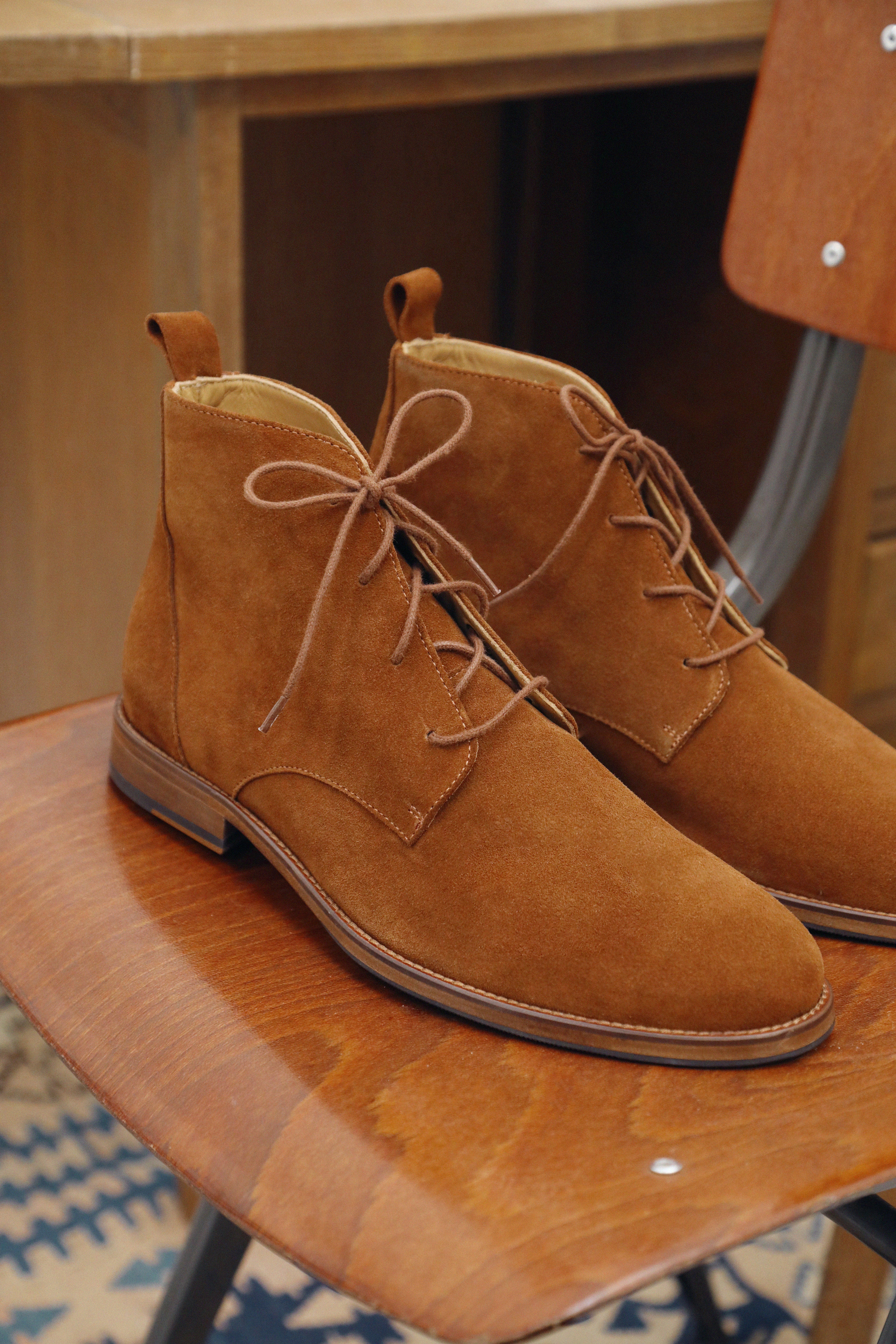 Chaussures Bruges Camel-6