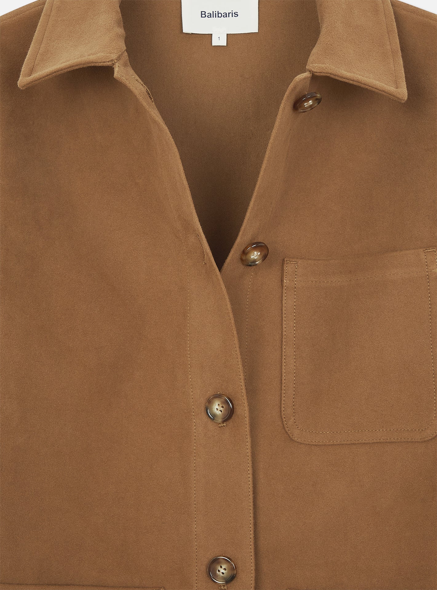Veste de travail Audrey Camel