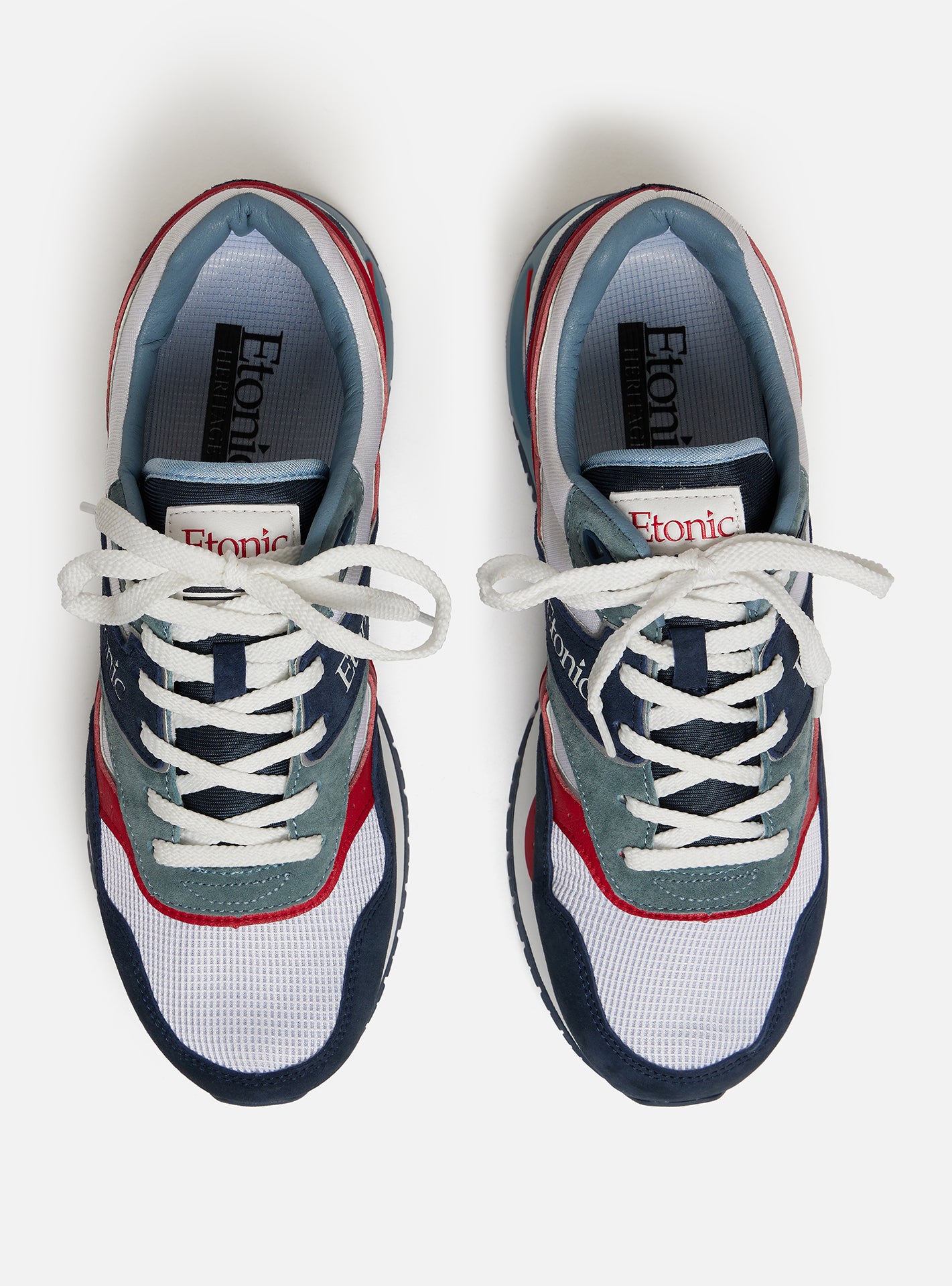 Basket Etonic Blanc et Bleu