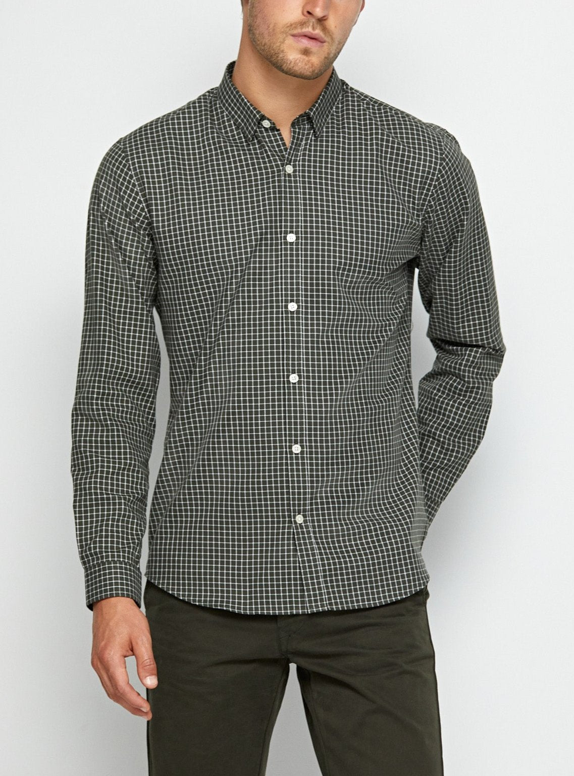 Chemise en flanelle Mercer carreaux Conifer