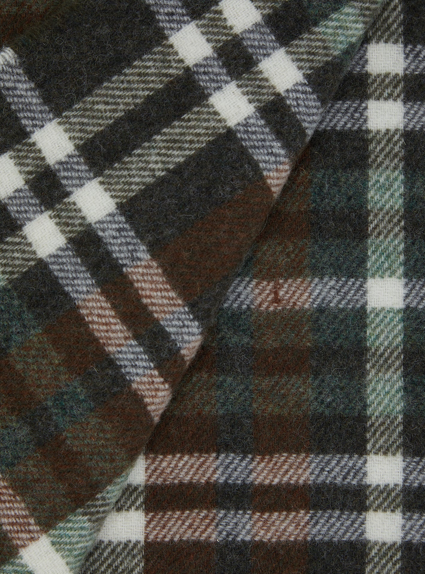 Echarpe Dublin Conifer et Off-White
