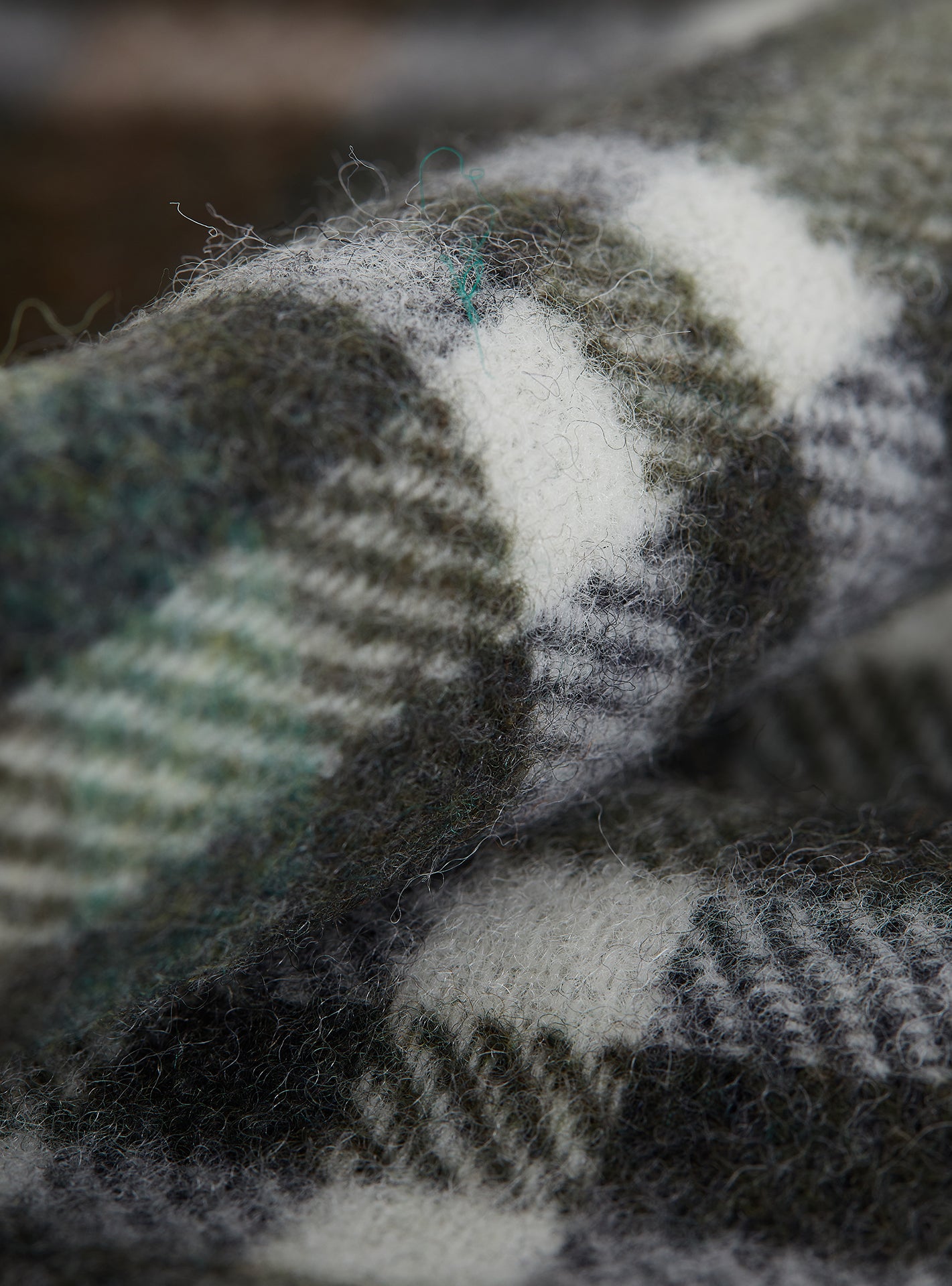 Echarpe Dublin Conifer et Off-White