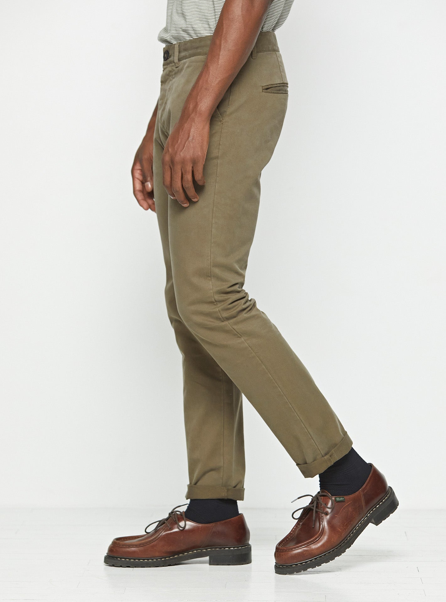 Chino Classique Paul Dark Taupe