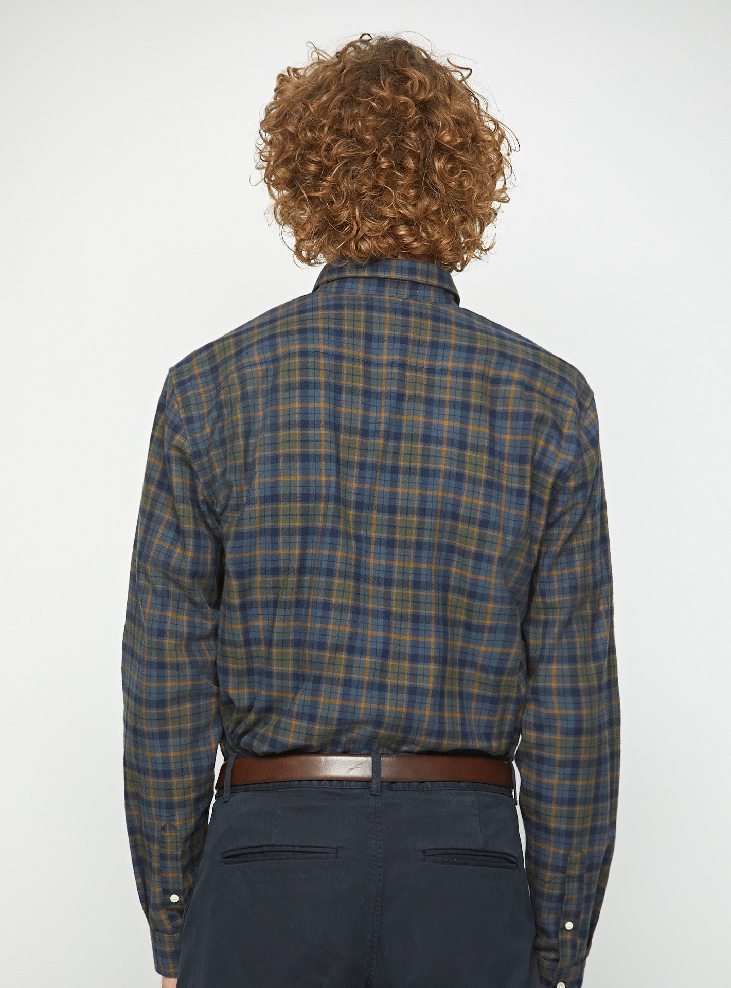 Conifer College Navy Flannel Shirt