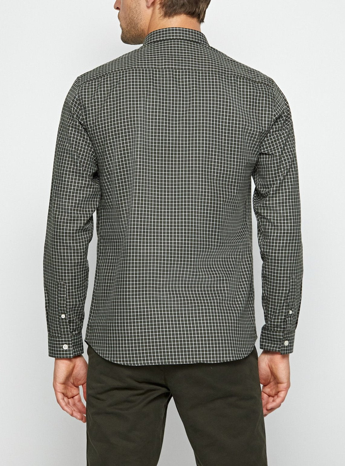 Chemise en flanelle Mercer carreaux Conifer-5