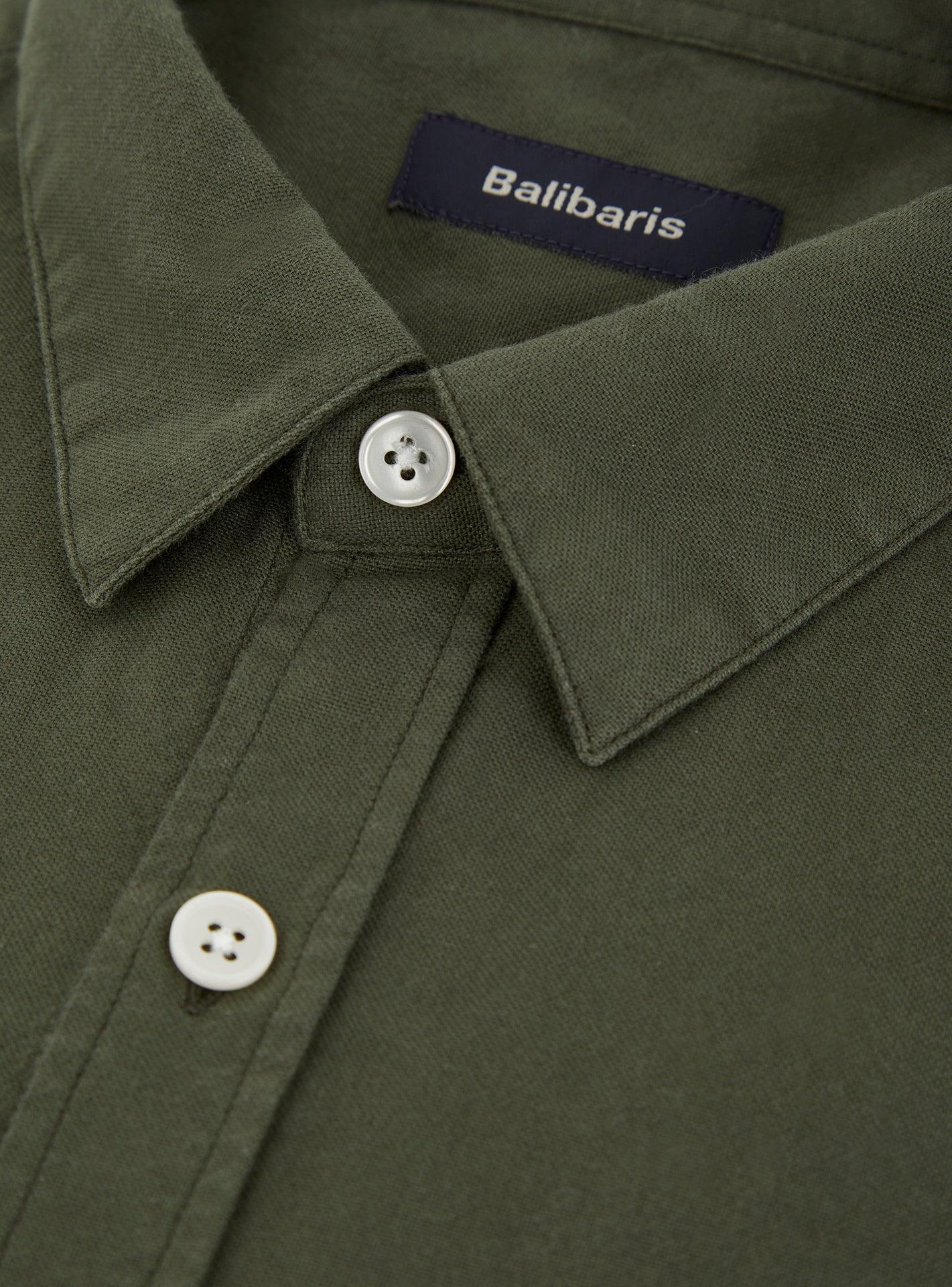 Mercer Pine Green Shirt-7