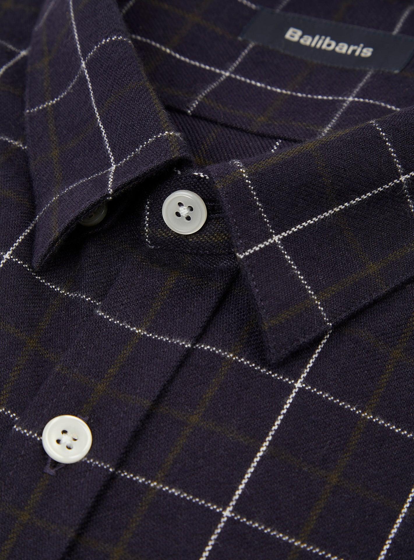 Surchemise Mercer Navy et Bronze-2