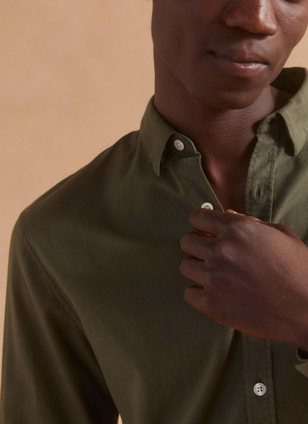 Mercer Pine Green Shirt-3