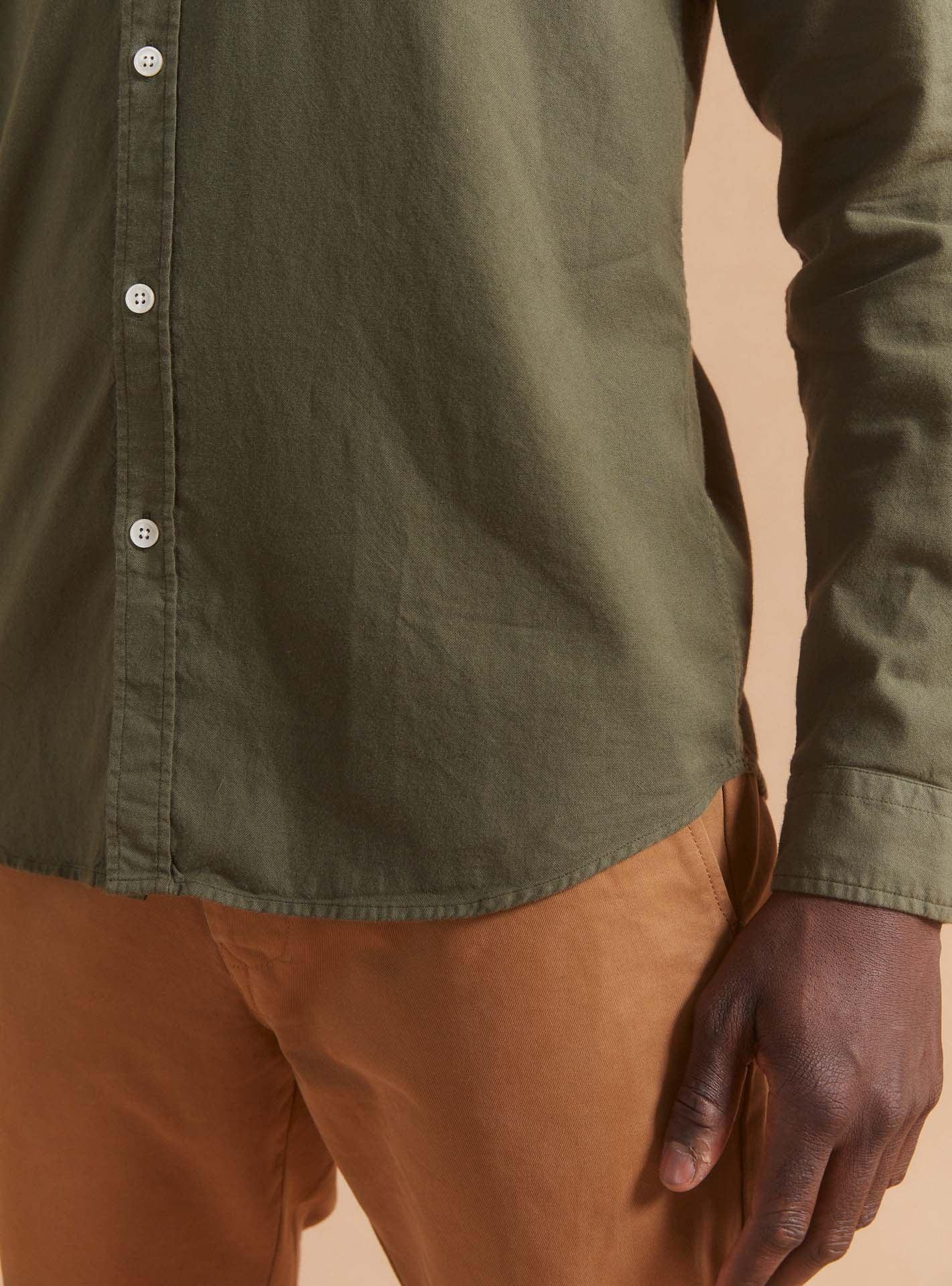 Mercer Pine Green Shirt-4