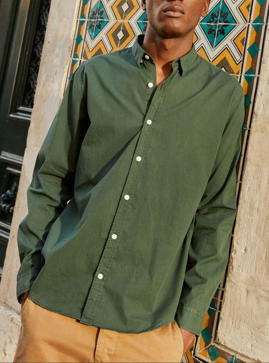 Mercer Menthol Green Shirt-1