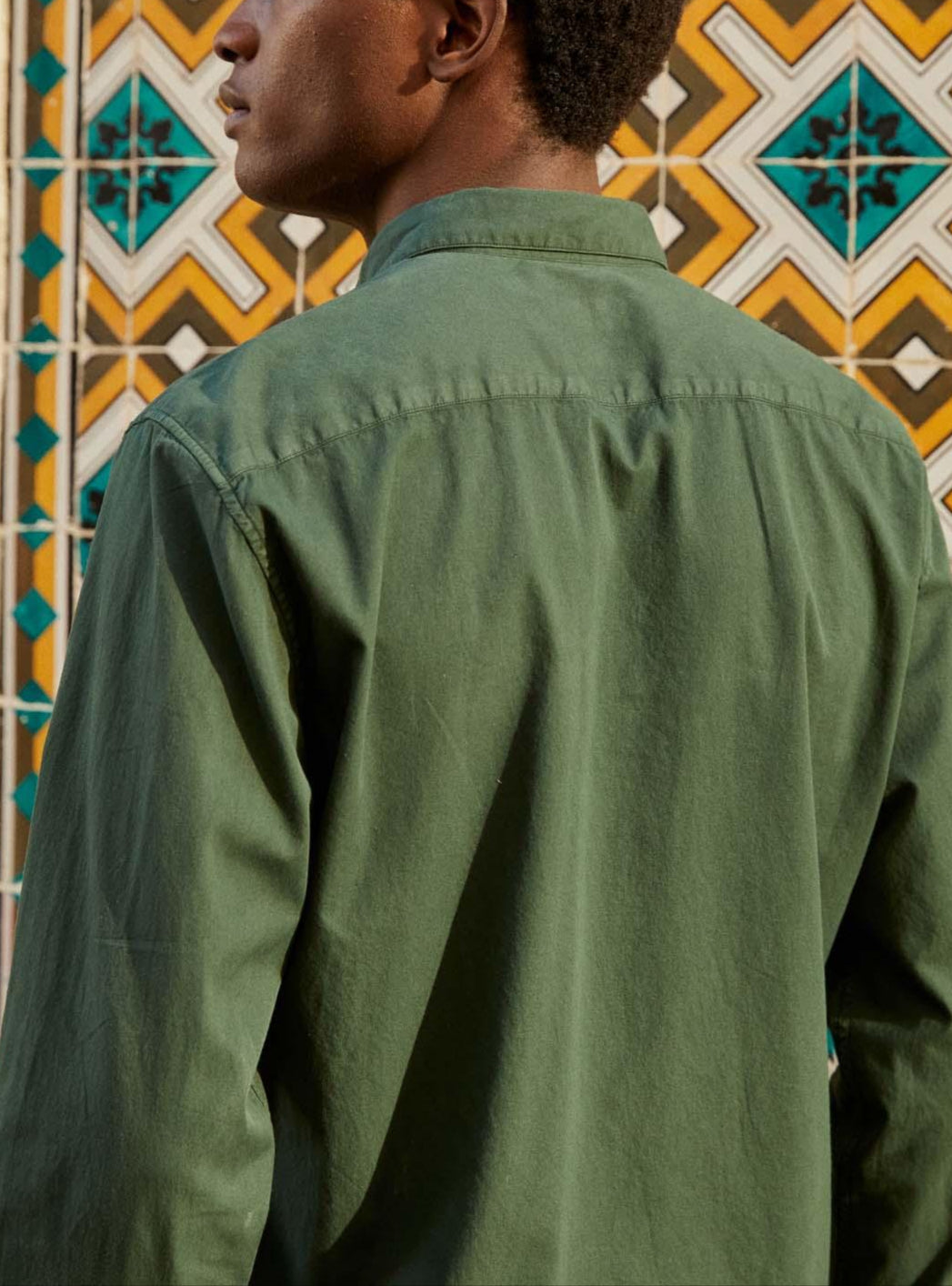 Mercer Menthol Green Shirt-2