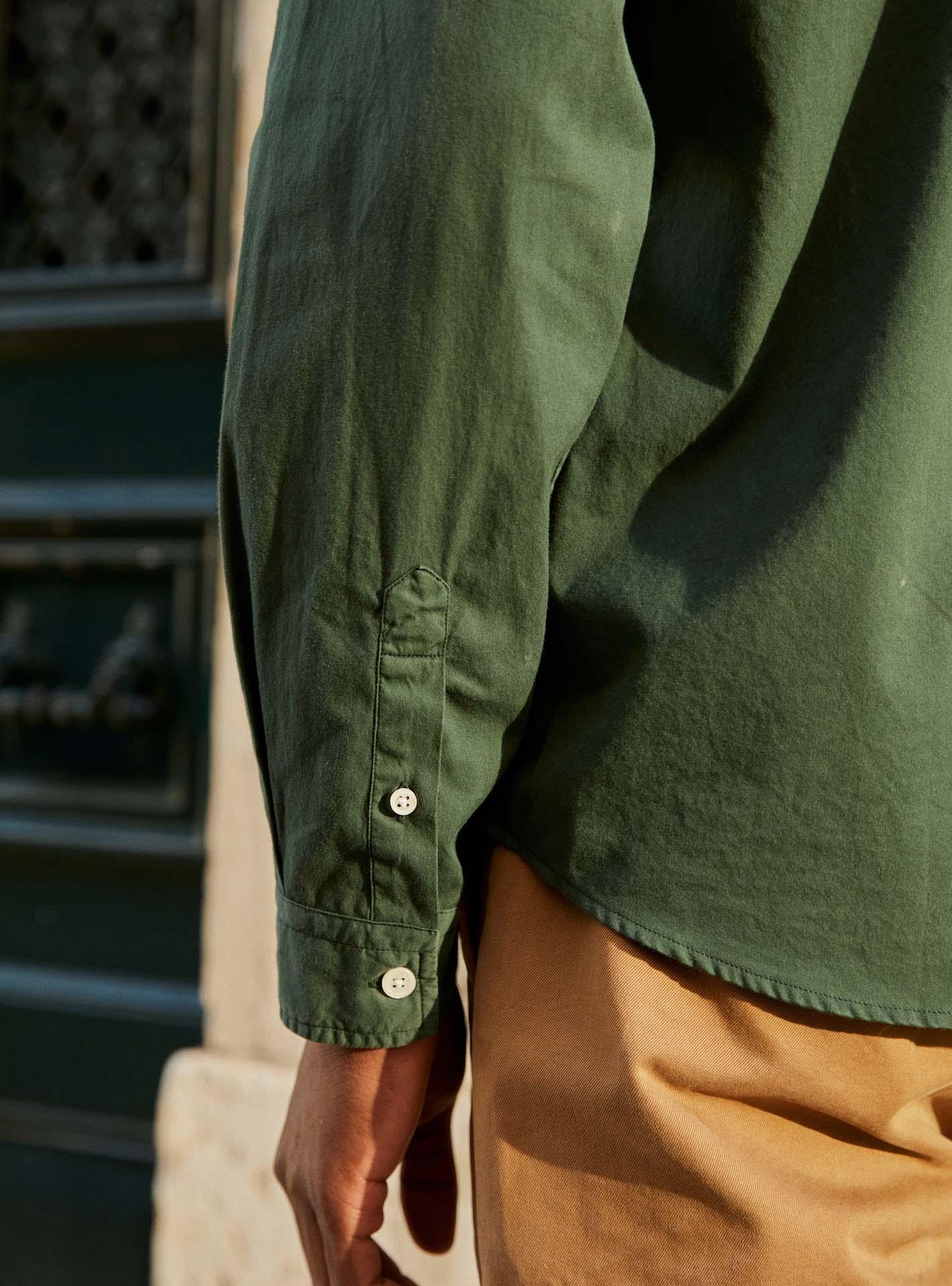 Chemise Mercer Vert Menthol - Balibaris EU