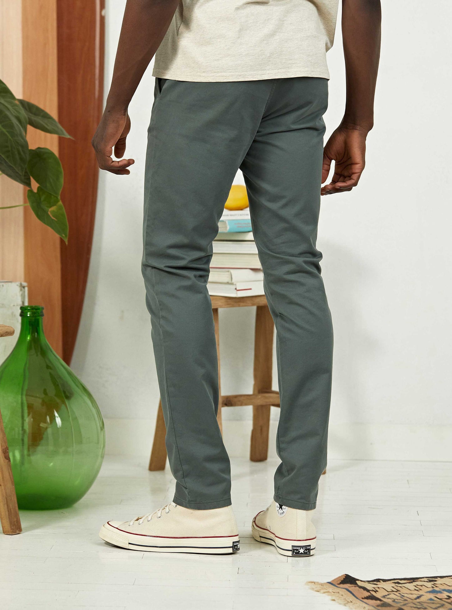 Chino Ajusté Charles Amazone