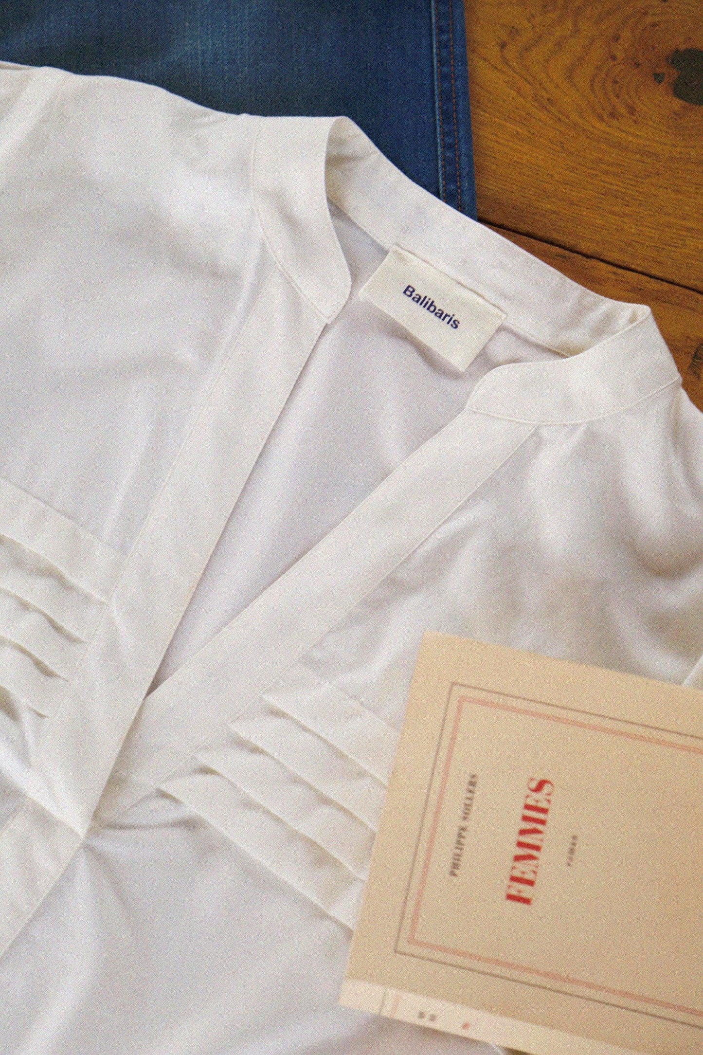 Chemise Christine Ecru - Balibaris EU