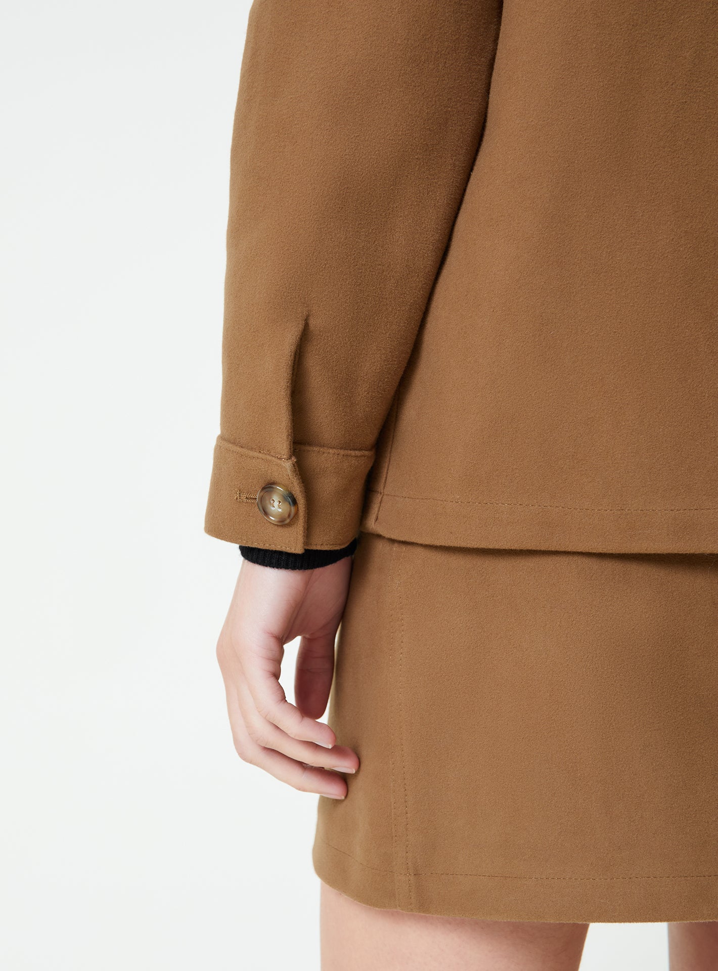 Veste de travail Audrey Camel