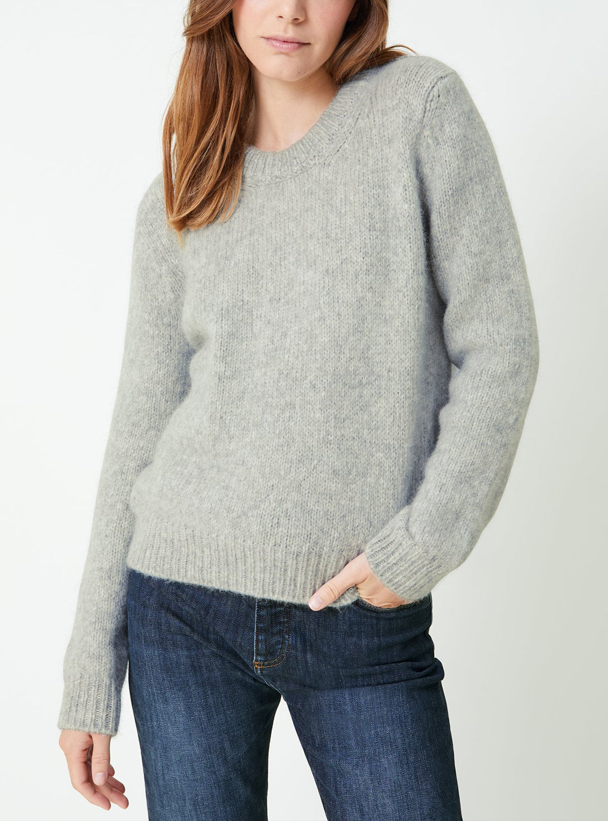 Pull Claire Gris Clair-1