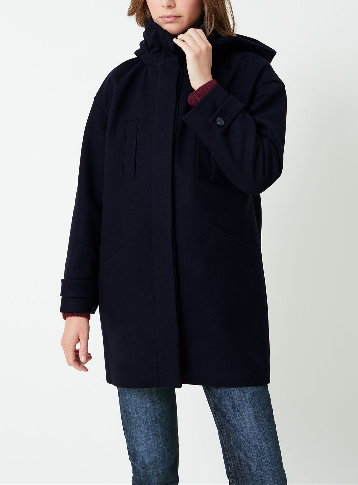 Manteau Capucine Marine