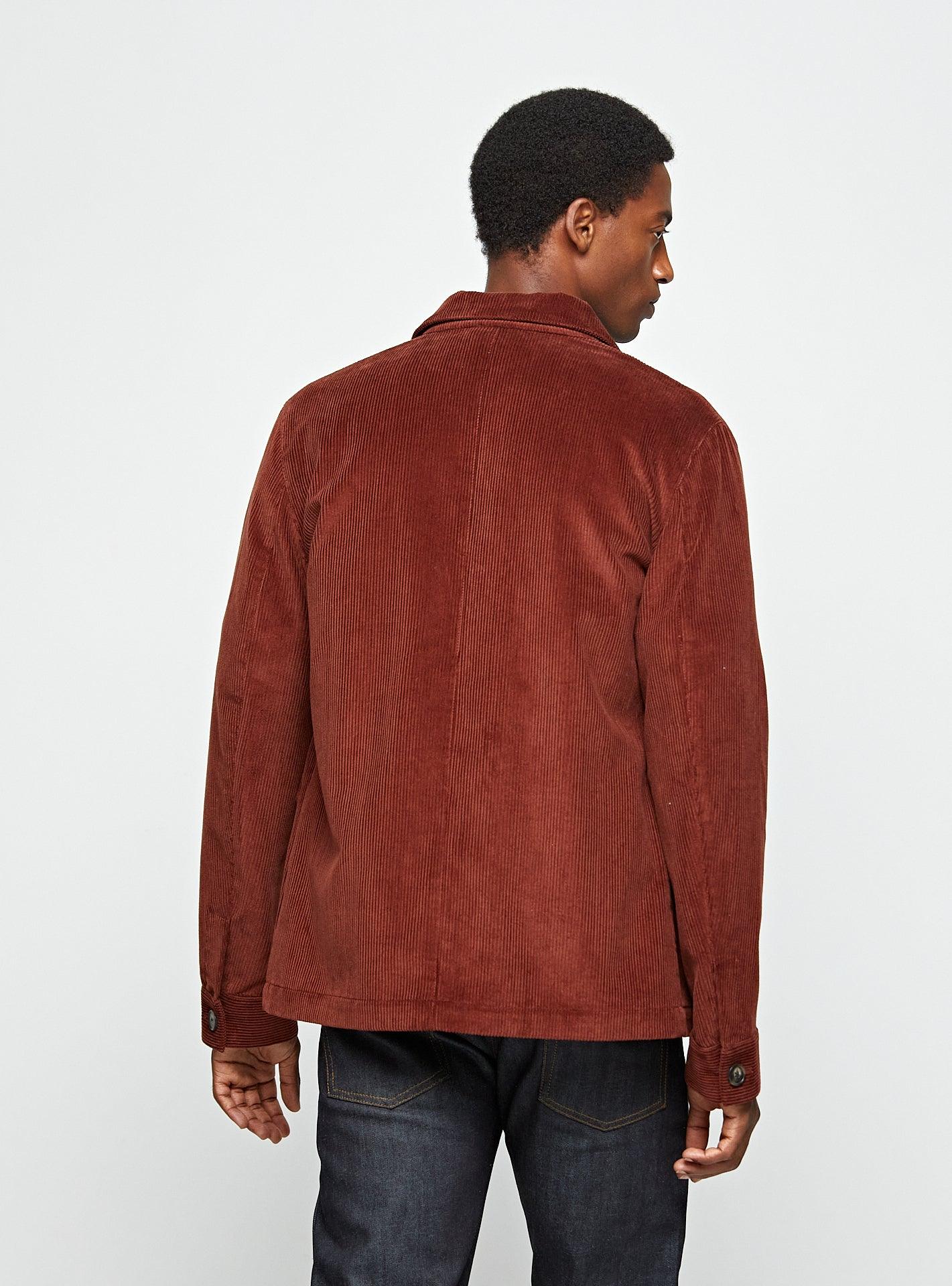 Blouson en velours River Brick-6