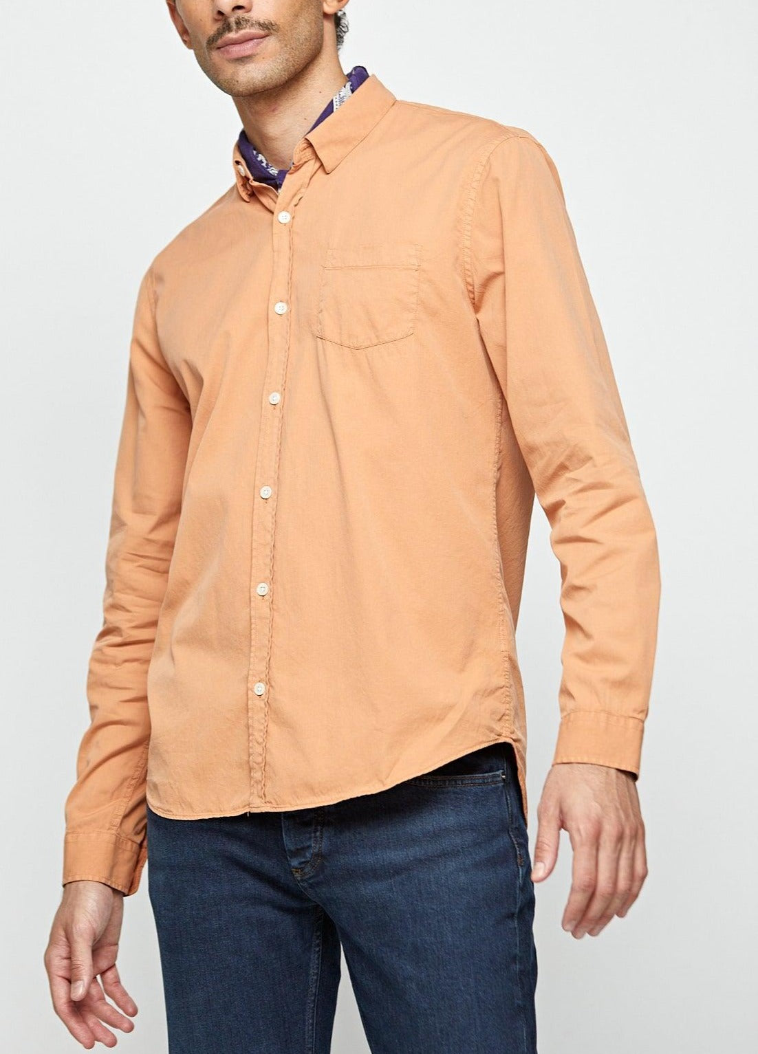 Chemise Soho Orange Argousier - Balibaris EU