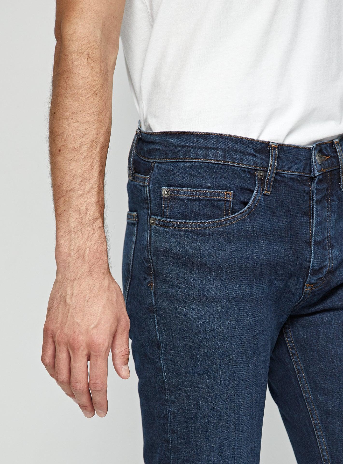 Jean Ajusté Leo Denim Brut-6