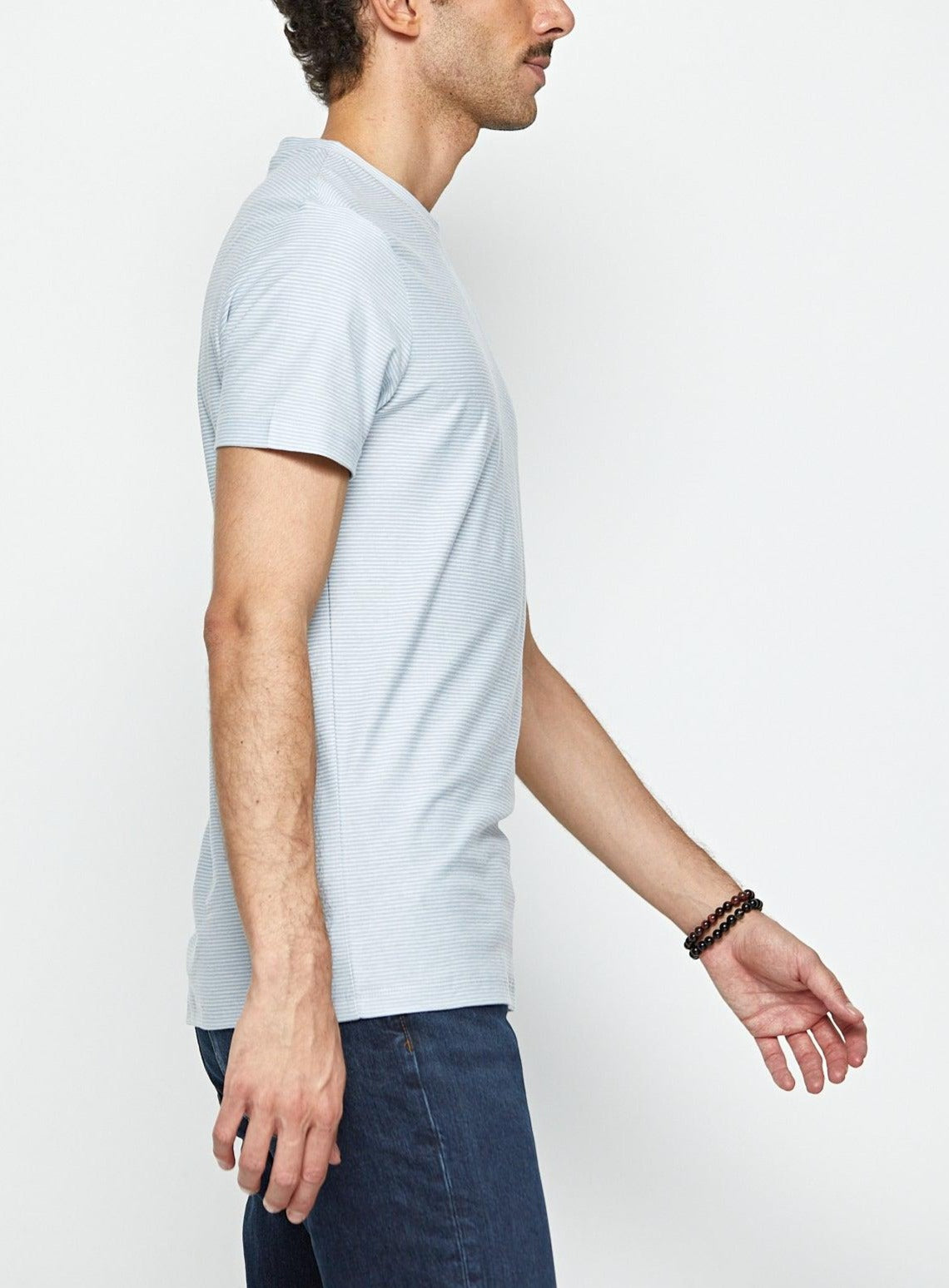 T-shirt Casey Bleu Acier - Balibaris EU