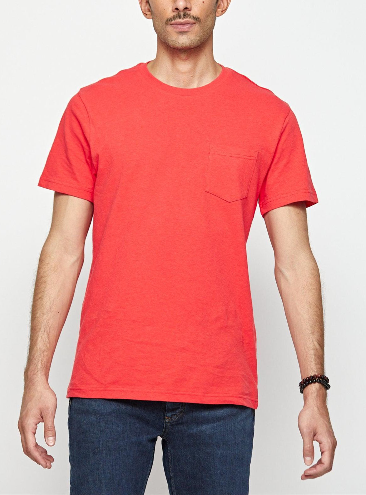 T-shirt Micka Rouge Corail-2